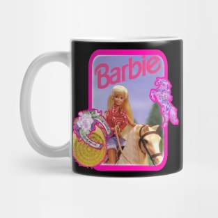 Y2k aesthetics horse bgirl water color Mug